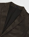 Arrow Zero Calorie Slim Fit Knitted Suede Blazer