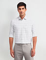 Arrow Manhattan Slim Fit Checked Shirt