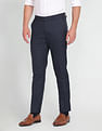Arrow Jackson Super Slim Fit Dobby Formal Trousers