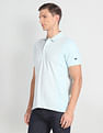 Arrow Sports Tonal Colour Block Cotton Polo Shirt