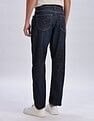 Calvin Klein Jeans Light-Wash Straight-Fit Mid Rise Jeans