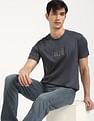 Calvin Klein Jeans Embroidered Logo Regular-Fit Cotton T Shirt