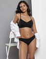 Calvin Klein Underwear Mid Rise Solid Bikini Panties