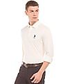 U.S. Polo Assn. Long Sleeve Slim Fit Polo Shirt