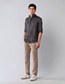 U.S. Polo Assn. Denim Co. All-Over Printed Pure Cotton Shirt