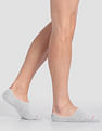 USPA Innerwear Silicone Grip No Show I646 Socks - Pack Of 3