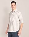 U.S. Polo Assn. Cutaway Collar Vertical Stripe Shirt