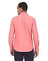 U.S. Polo Assn. Rounded Cuff Cotton Striped Casual Shirt