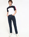 Tommy Hilfiger Rinse-Wash Skinny-Fit Mid Rise Jeans