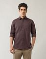 Arrow Sport Textured Pure Cotton Shirt