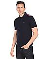 Arrow Sports Brand Stripe Short Sleeve Polo Shirt