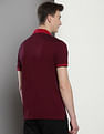 Tommy Hilfiger Transitional Cotton Contrast Collar Polo Shirt