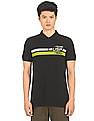 U.S. Polo Assn. Denim Co. Cotton Brand Print Polo Shirt