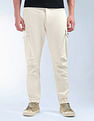 Flying Machine Solid Relaxed Fit Knitted Joggers