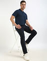Tommy Hilfiger Solid Slim-Fit Cotton Polo Shirt