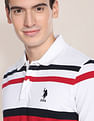 U.S. Polo Assn. Signature Stripe Pique Polo Shirt