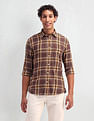 U.S. Polo Assn. Denim Co. Slim Fit Madras Checked Shirt