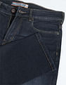 Flying Machine Dark Wash F-Jango Straight Fit Jeans