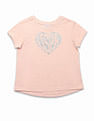 U.S. Polo Assn. Kids Girls Brand Printed Relaxed Fit T-Shirt