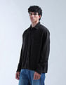 Flying Machine Solid Regular Fit Shirt