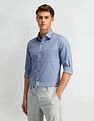 Arrow Houndstooth Cotton Shirt