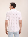 U.S. Polo Assn. Flag Print Polo Shirt