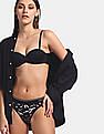 Calvin Klein Underwear Women Black Lightly Lined Strapless Bra