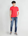 Flying Machine Stone Wash Freddie Slim Straight Fit Jeans