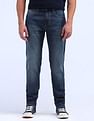 Flying Machine Slash Slim Tapered Washed Jeans