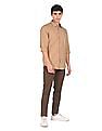 U.S. Polo Assn. Austin Tapered Fit Solid Trousers