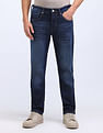 Flying Machine Slash Slim Tapered Mid Rise Jeans