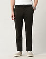Arrow Sport Solid Slim Fit Twill Trousers