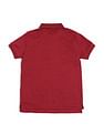 U.S. Polo Assn. Kids Boys Brand Printed Regular Fit Polo Shirt
