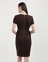 Calvin Klein Scuba Crepe Dress