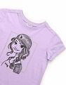 U.S. Polo Assn. Kids Girls Stud Detailed Relaxed Fit T-Shirt