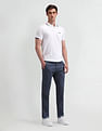 Arrow Sport Slim Fit Solid Trousers