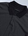 Flying Machine Geometric Printed Regular Fit Polo Shirt