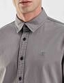 Calvin Klein Jeans Logo Regular Fit Denim Woven Shirt