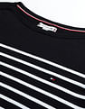 Tommy Hilfiger Boat Neck Horizontal Stripe Sweater