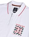 AD by Arvind Cotton Colour Block Polo Shirt