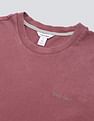 Calvin Klein Solid Cotton T-Shirt