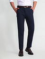 Arrow Newyork Smart Flex Super Slim Fit Trousers