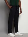 Tommy Hilfiger Pleated Front Solid Trousers