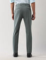 Arrow Mid Rise Autoflex Dobby Trousers