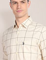 U.S. Polo Assn. Cotton Twill Windowpane Shirt