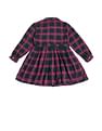 U.S. Polo Assn. Kids Girls Checked Fit & Flare Dress