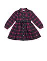 U.S. Polo Assn. Kids Girls Checked Fit & Flare Dress