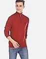 U.S. Polo Assn. High Neck Half Zip Sweater