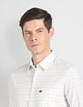 Arrow Sports Spread Collar Twill Shirt