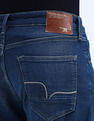 Flying Machine Slash Slim Tapered Fit Jeans